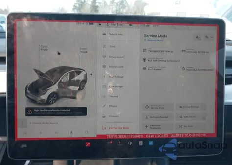 2023 Tesla Model Y Awd/Long Range Dual Motor All-Wheel Drive from USA, damaged, VIN 7SAYGDEE8PF799423